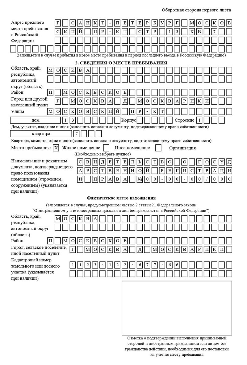 временная регистрация в Сясьстрое